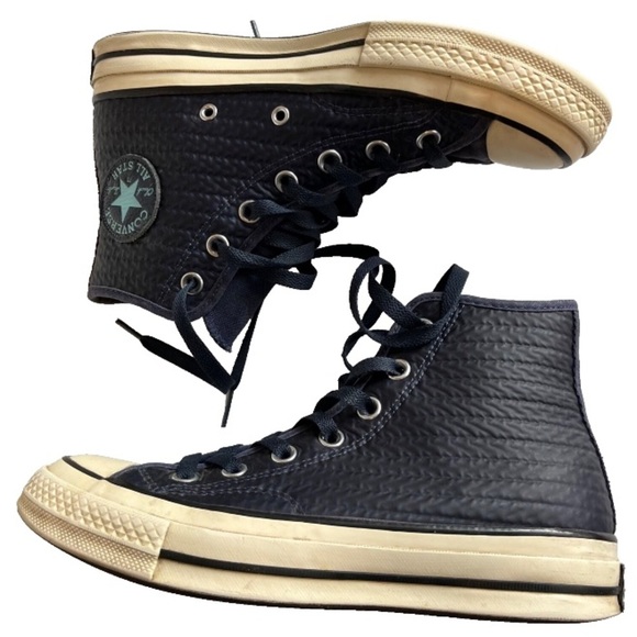 CONVERSE ALT EXPLORATION CHUCK 70 HIGH TOP NAVY BLUE WOMEN’S 8 Runs Big - Picture 3 of 10